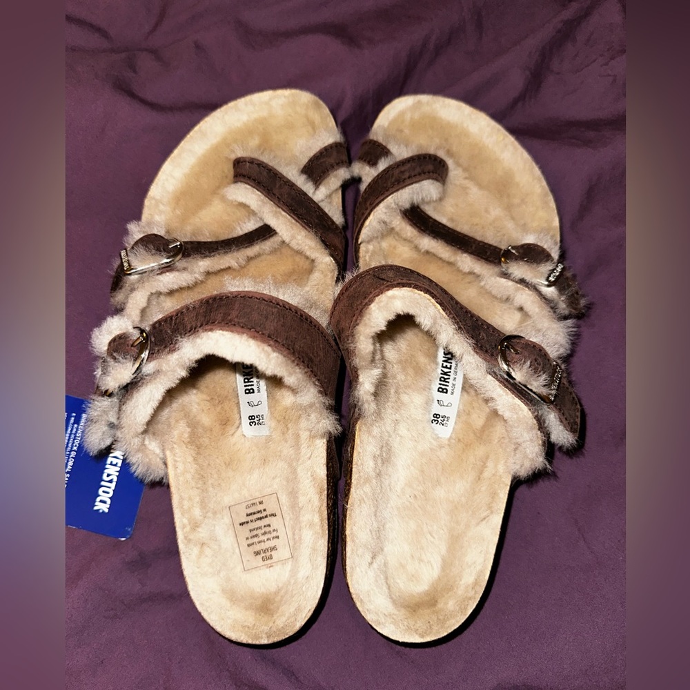 Brikenstock Mayari Havana shearling - Picture 3 of 7